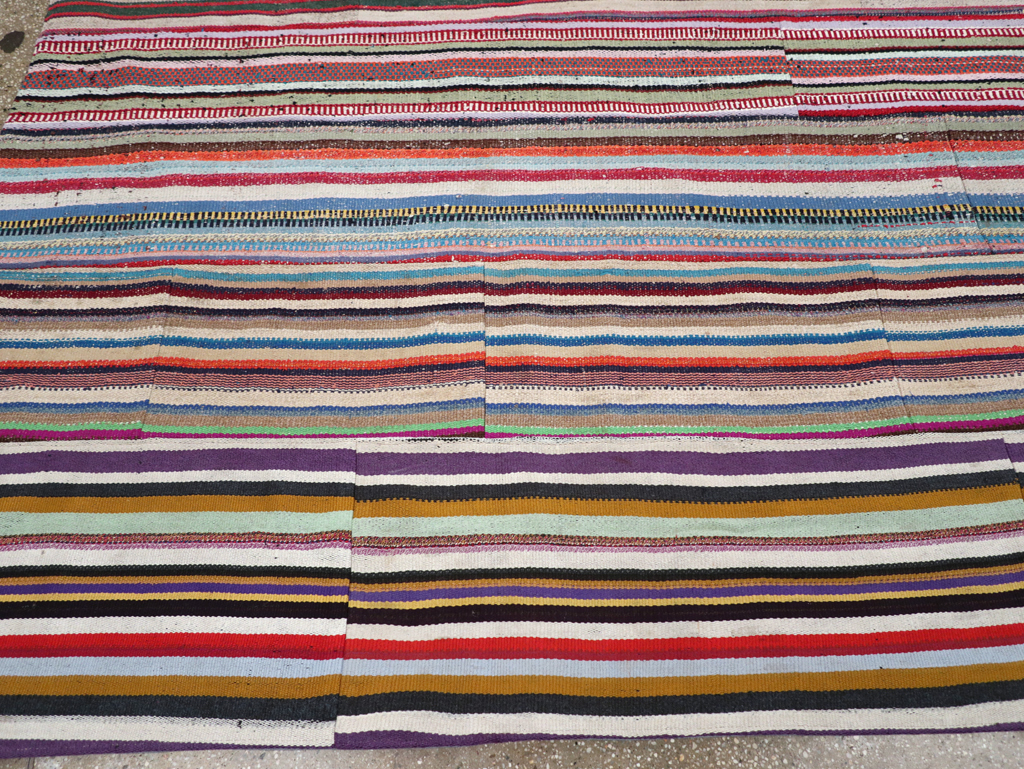 Vintage Turkish Flatweave, No.27149 - Staging