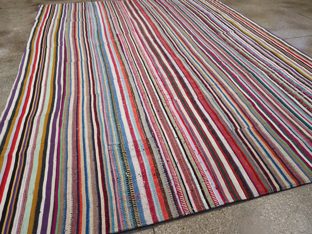 Vintage Turkish Flatweave, No.27149 - Staging