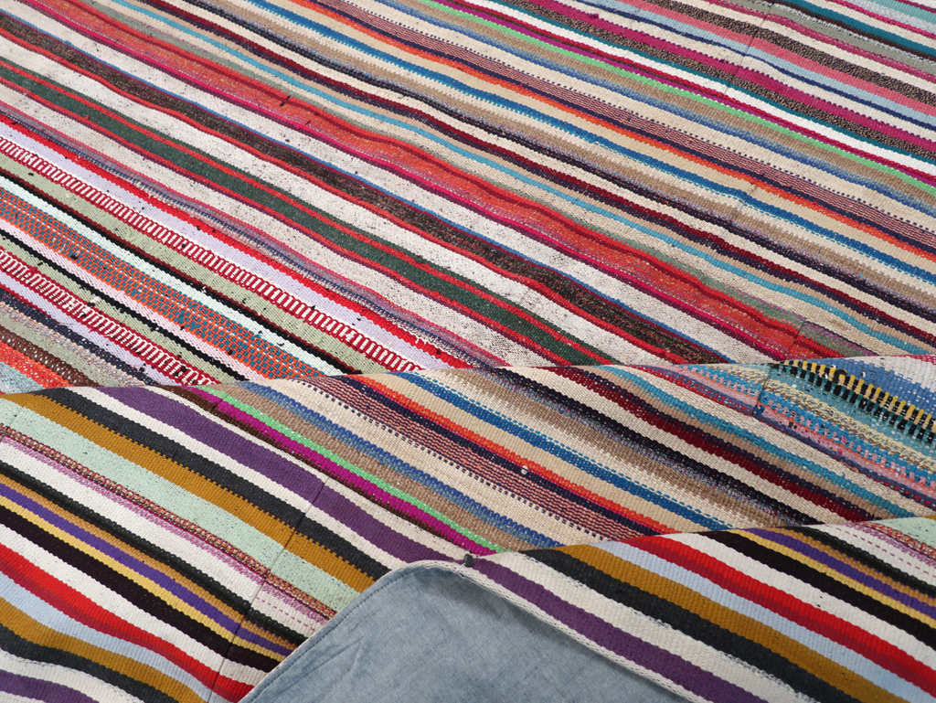 Vintage Turkish Flatweave, No.27149 - Staging