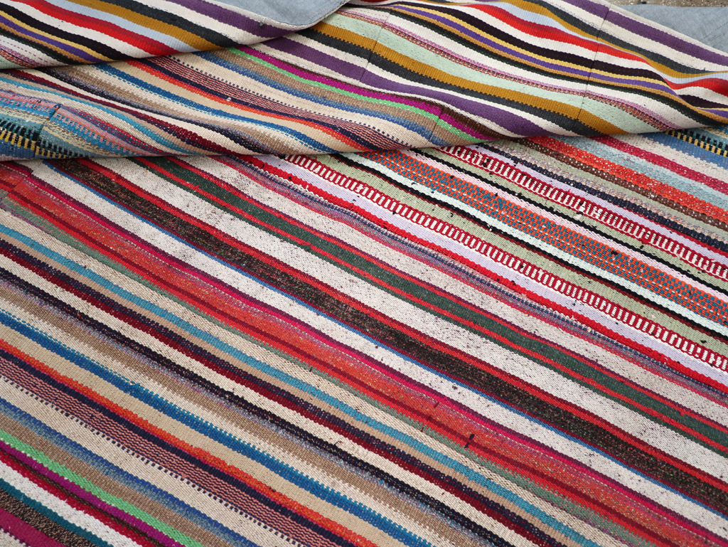 Vintage Turkish Flatweave, No.27149 - Staging