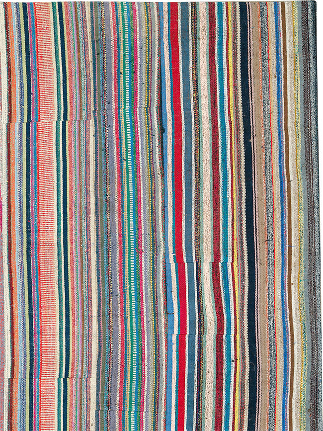 Vintage Turkish Flatweave, No.27152 - Staging