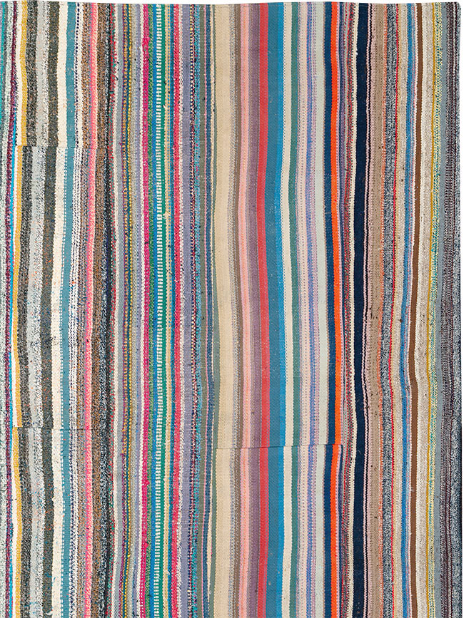 Vintage Turkish Flatweave, No.27152 - Staging