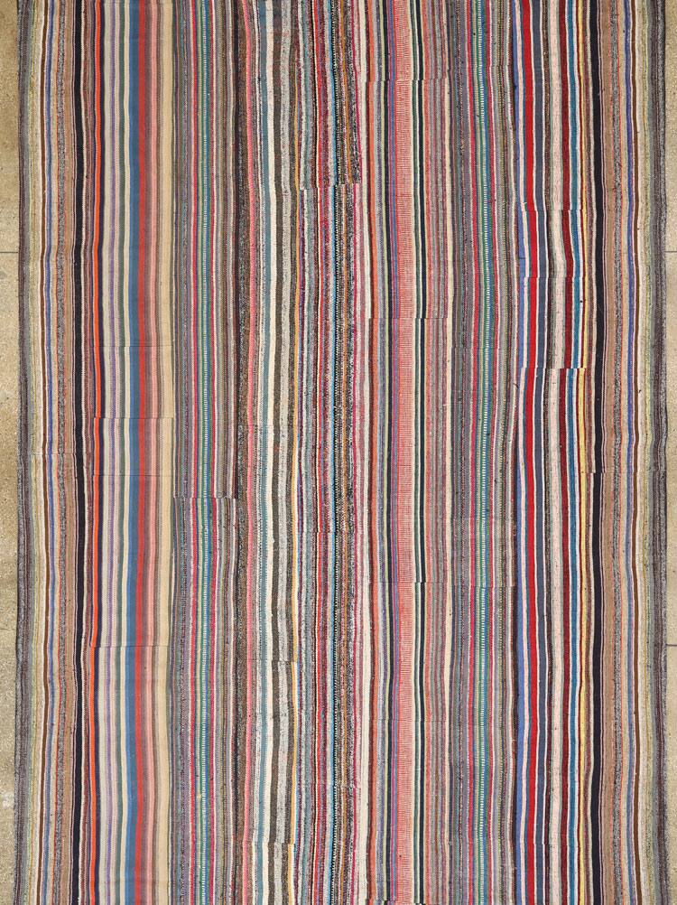 Vintage Turkish Flatweave, No.27152 - Staging
