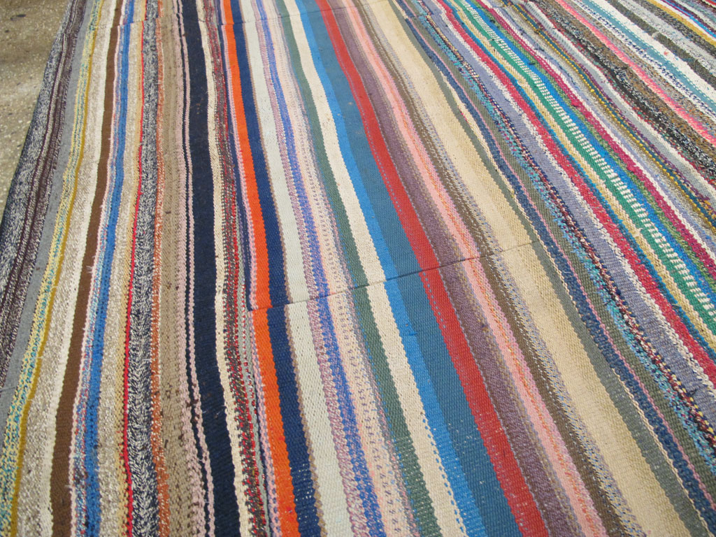 Vintage Turkish Flatweave, No.27152 - Staging