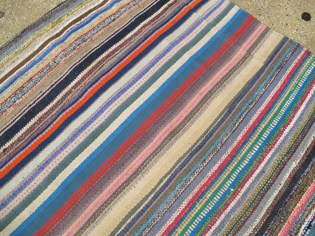 Vintage Turkish Flatweave, No.27152 - Staging