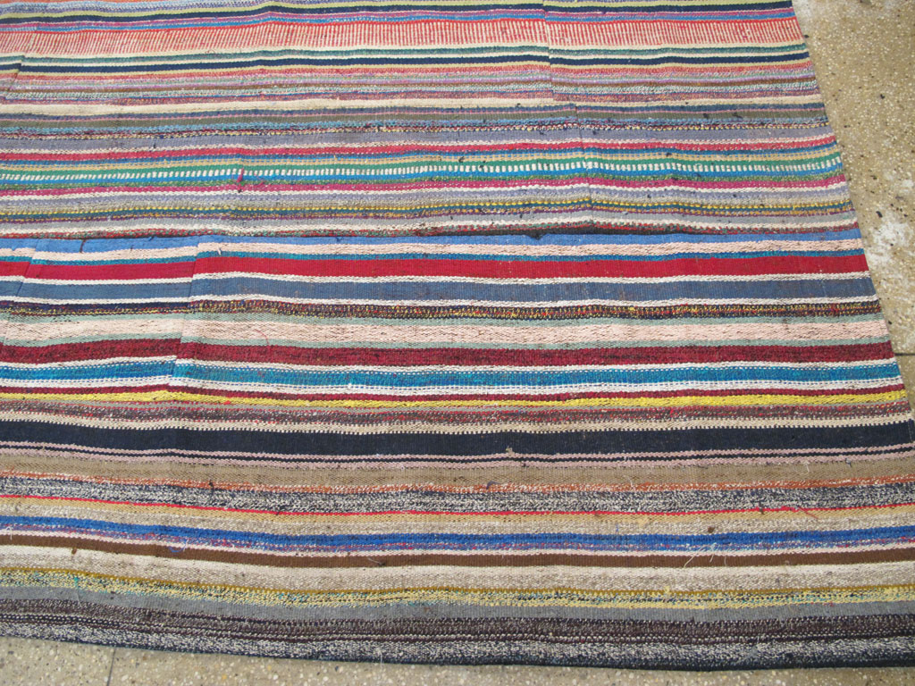 Vintage Turkish Flatweave, No.27152 - Staging