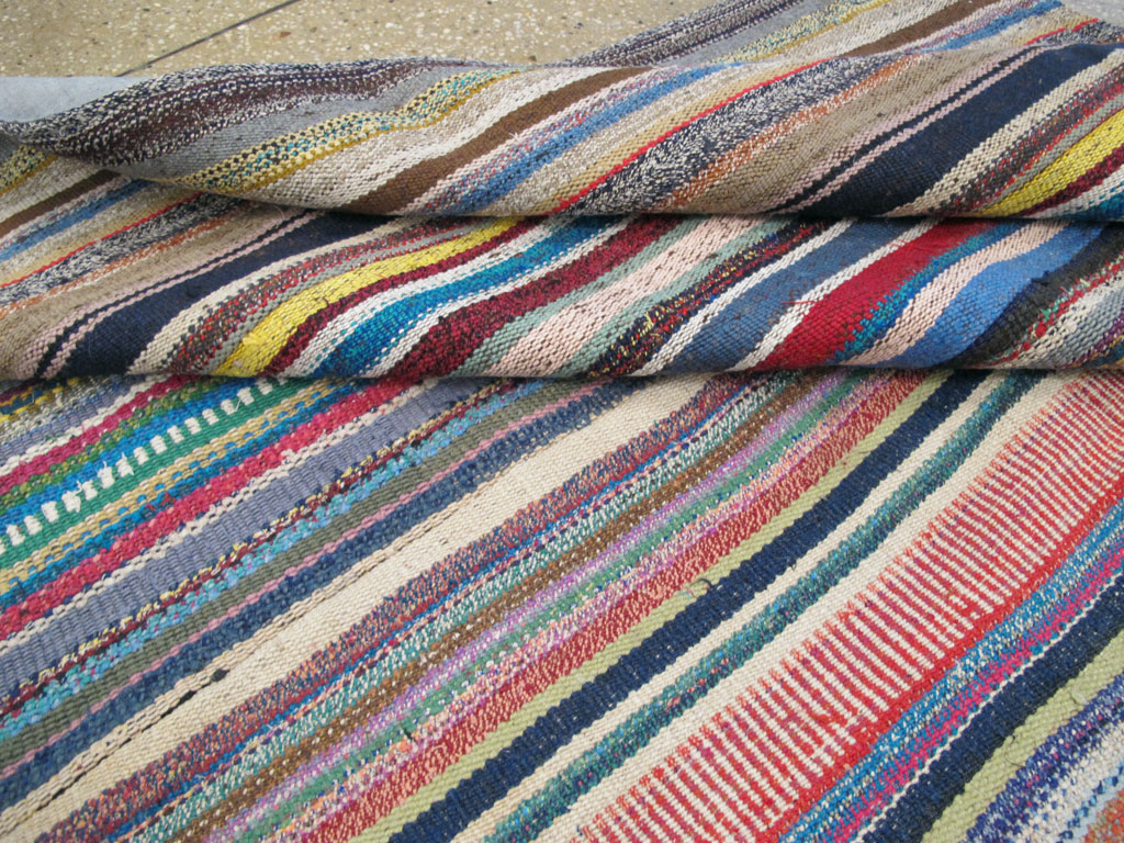 Vintage Turkish Flatweave, No.27152 - Staging