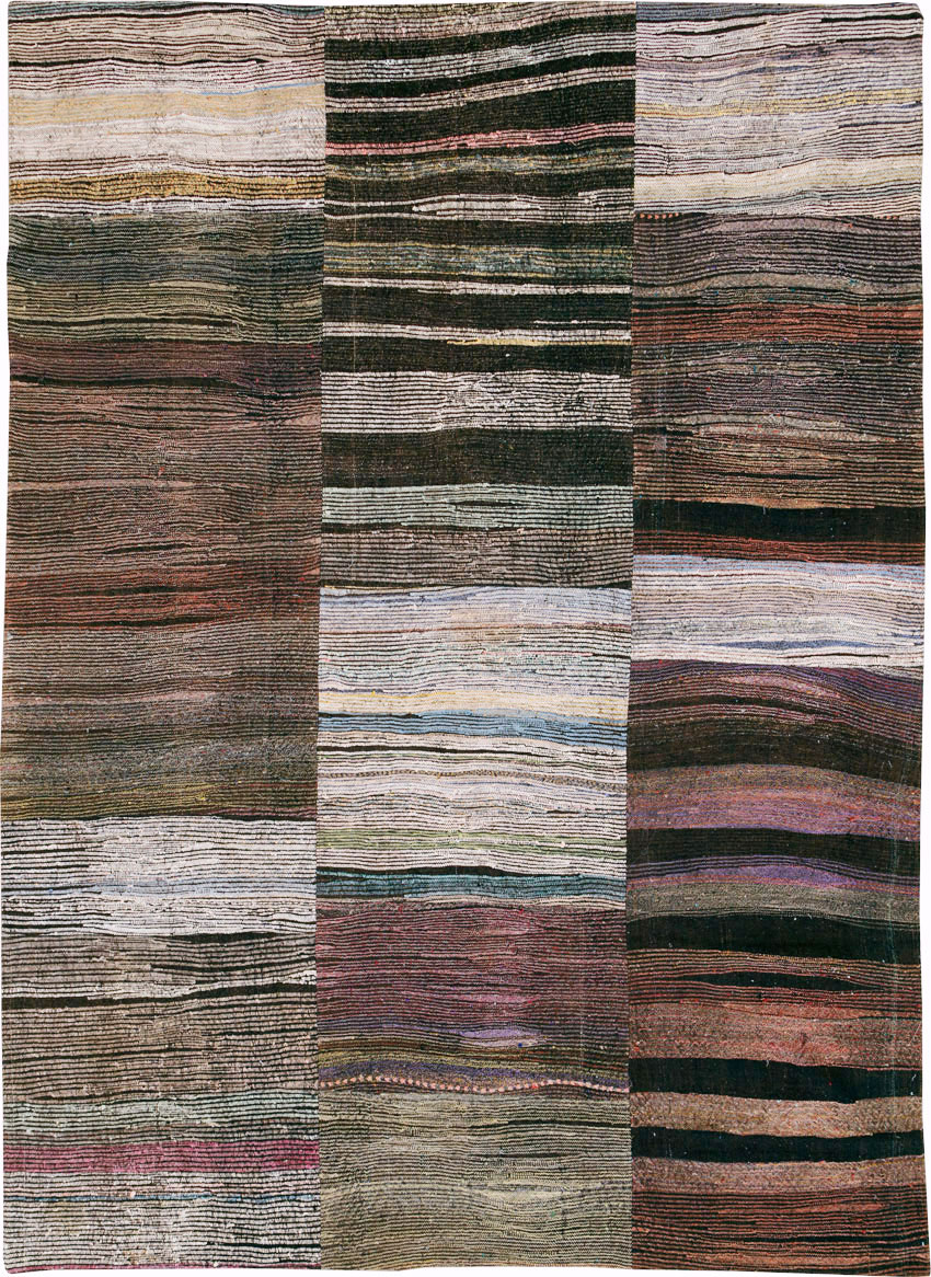 Vintage Turkish Flatweave, No.27154 - Staging