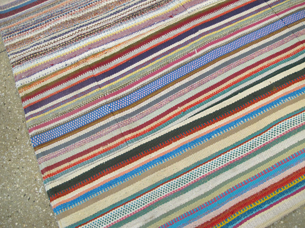 Vintage Turkish Flatweave, No.27158 - Staging