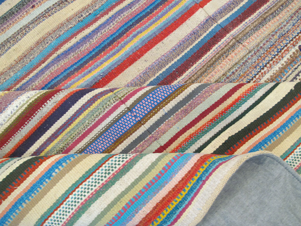 Vintage Turkish Flatweave, No.27158 - Staging