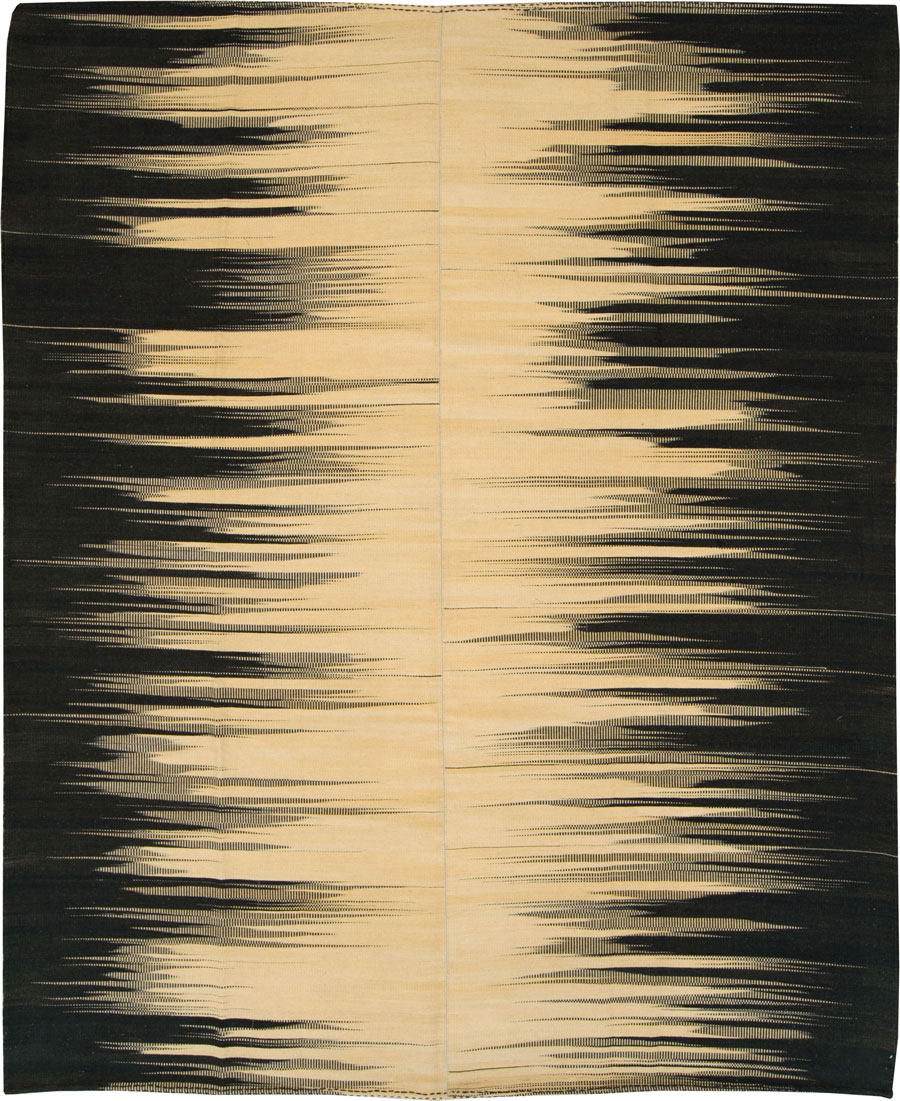 Modern Turkish Flatweave, No.27159 - Staging