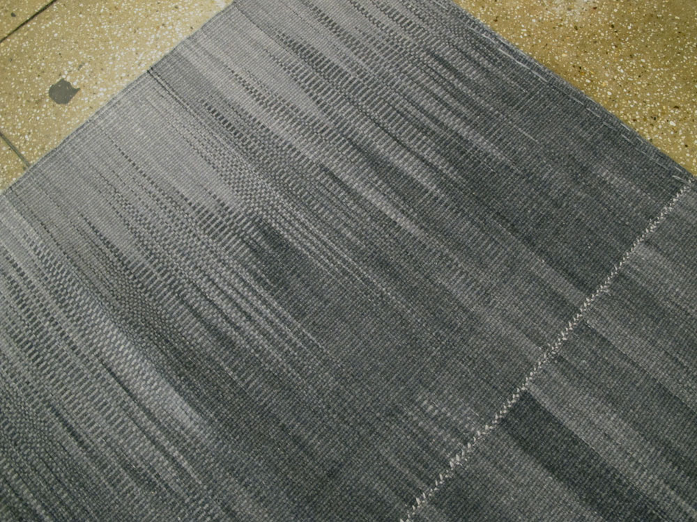 Modern Turkish Flatweave, No.27160 - Staging
