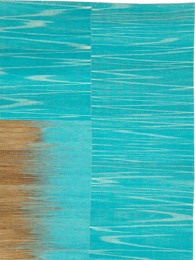 Modern Turkish Flatweave Kilim, No.27161 - Staging