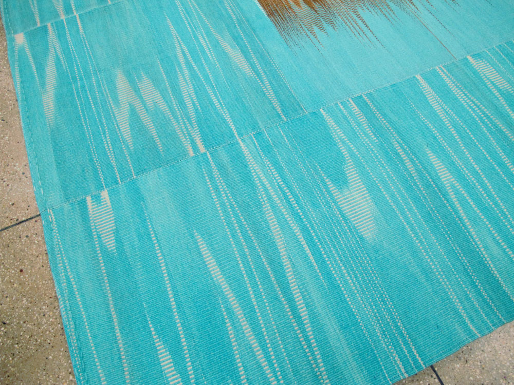 Modern Turkish Flatweave Kilim, No.27161 - Staging