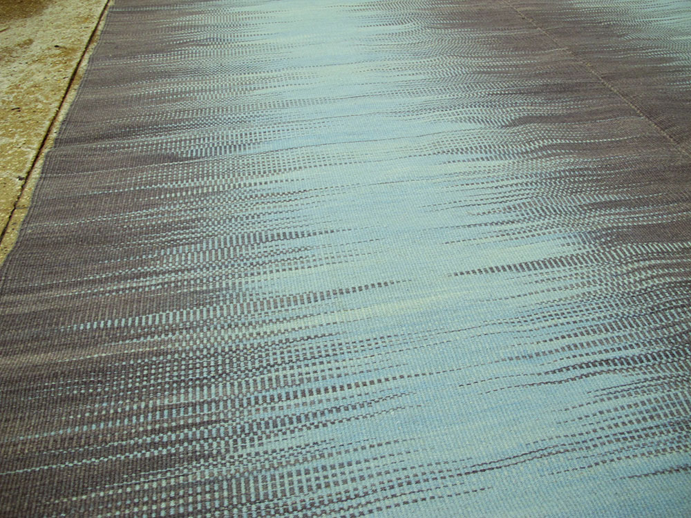 Modern Turkish Flatweave, No.27162 - Staging