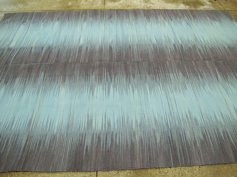 Modern Turkish Flatweave, No.27162 - Staging