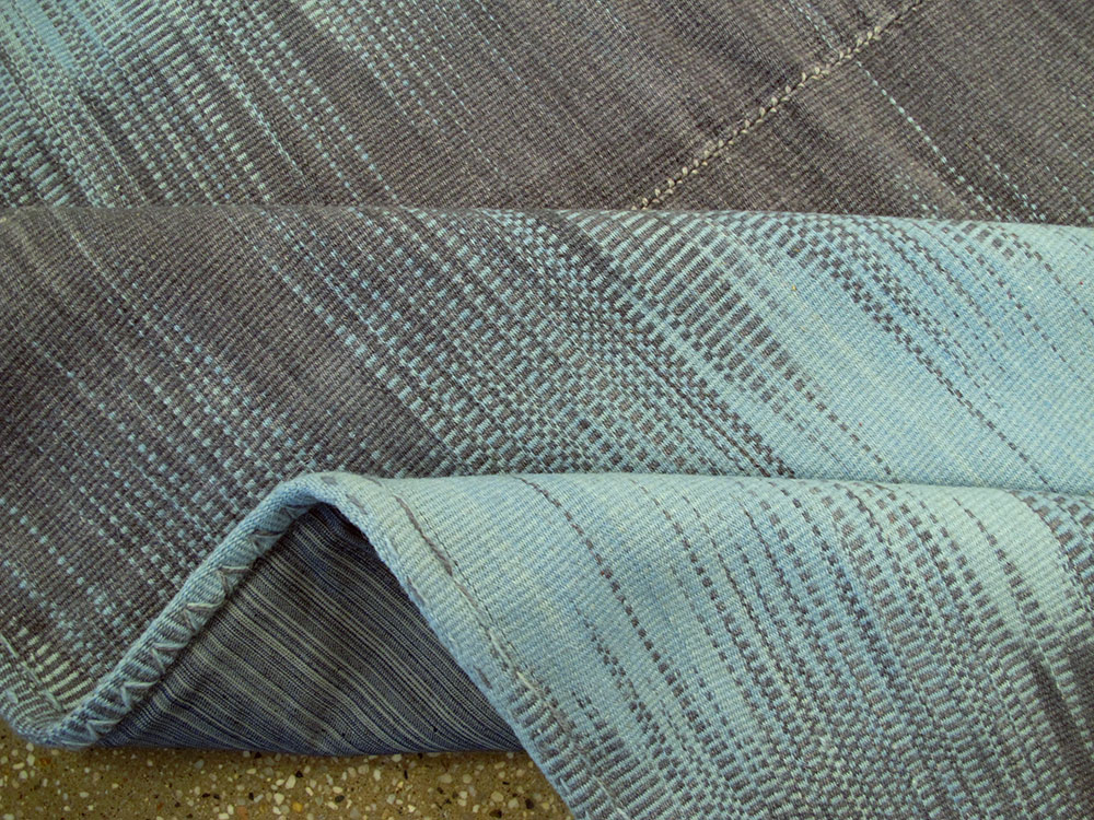 Modern Turkish Flatweave, No.27162 - Staging