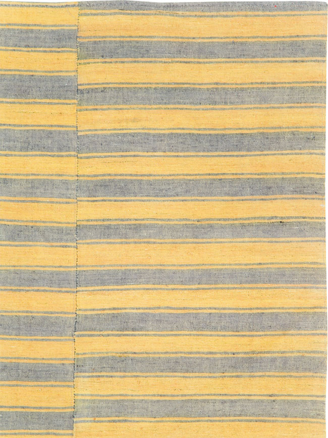 Vintage Turkish Flatweave Kilim Accent Rug, No.27173 - Staging