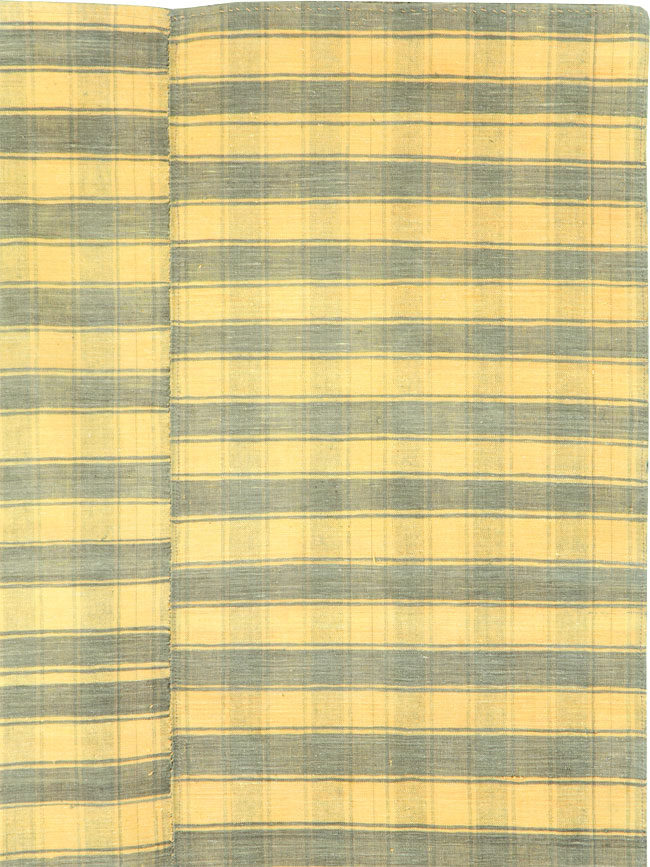 Vintage Turkish Flatweave Kilim Accent Rug, No.27174 - Staging