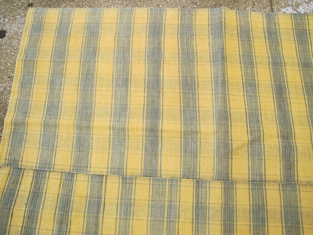 Vintage Turkish Flatweave Kilim Accent Rug, No.27174 - Staging
