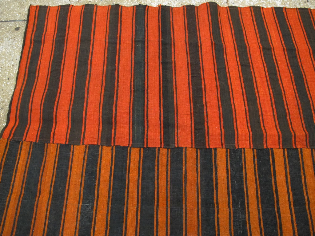 Vintage Turkish Flatweave Kilim Accent Rug, No.27175 - Staging