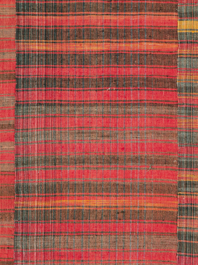 Vintage Turkish Flatweave Kilim Accent Rug, No.27177 - Staging