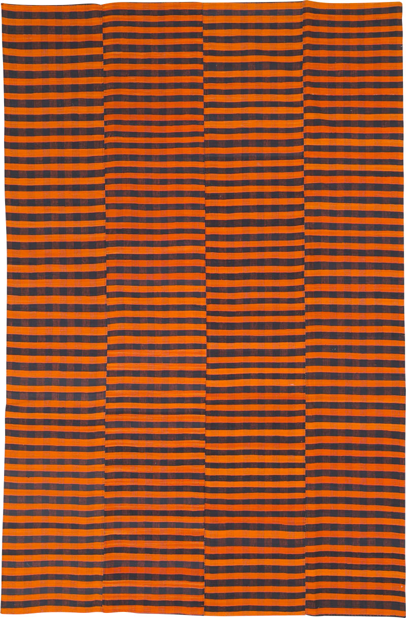 Vintage Turkish Flatweave Kilim Accent Rug, No.27179 - Staging