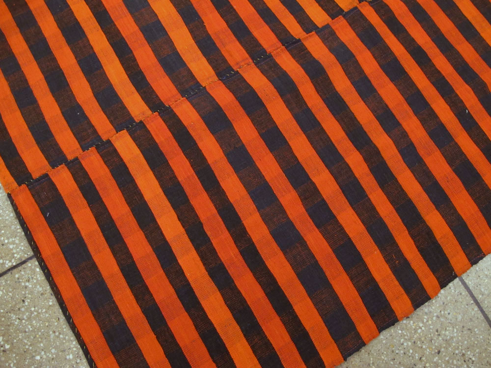 Vintage Turkish Flatweave Kilim Accent Rug, No.27179 - Staging