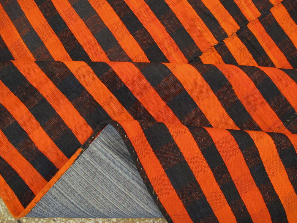 Vintage Turkish Flatweave Kilim Accent Rug, No.27179 - Staging