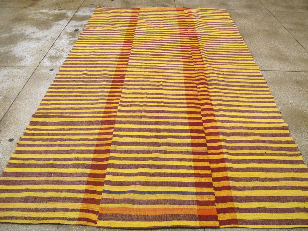 Vintage Turkish Flatweave, No.27183 - Staging