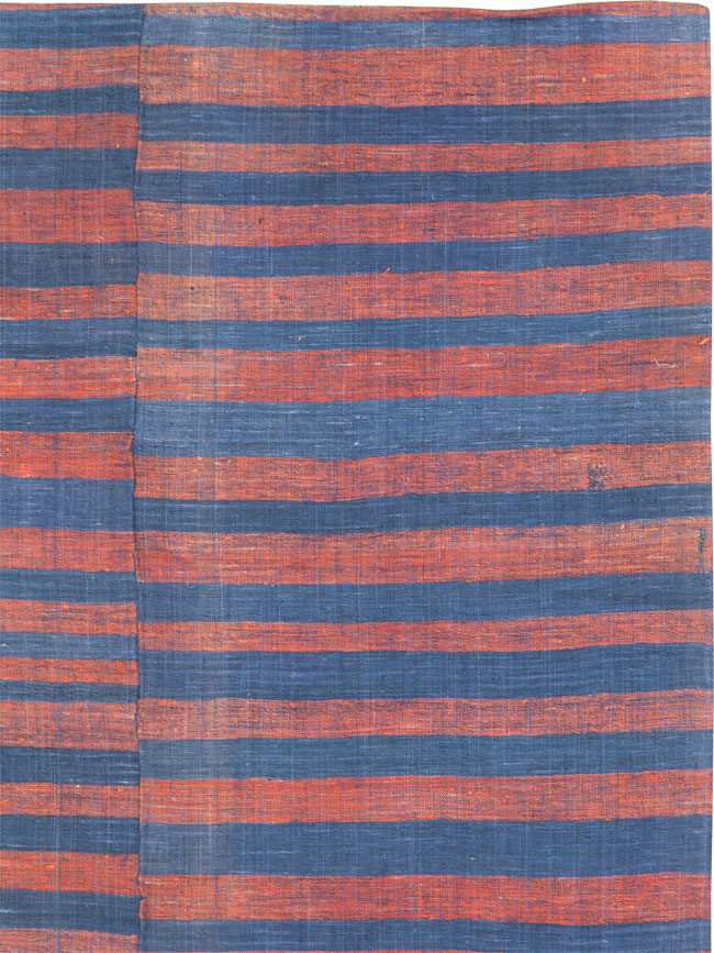 Vintage Turkish Flatweave Kilim Accent Carpet, No.27184 - Staging