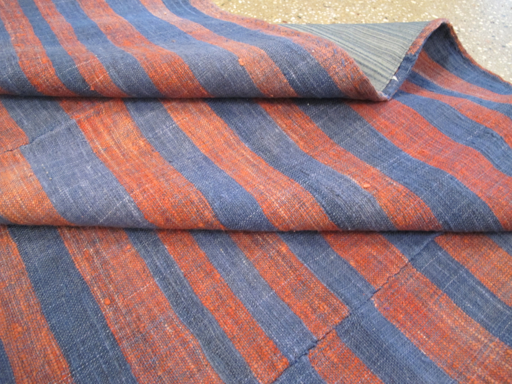 Vintage Turkish Flatweave Kilim Accent Carpet, No.27184 - Staging