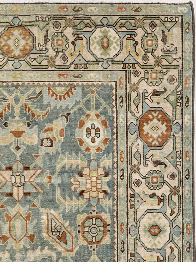 Antique Persian Malayer Rug, No.27195 - Staging