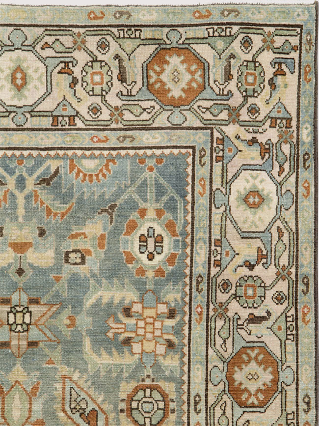 Antique Persian Malayer Rug, No.27195 - Staging