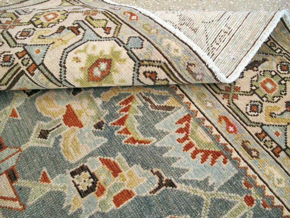 Antique Persian Malayer Rug, No.27195 - Staging