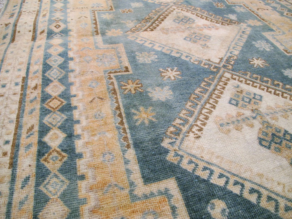 Vintage Persian Afshar Rug, No.27197 - Staging