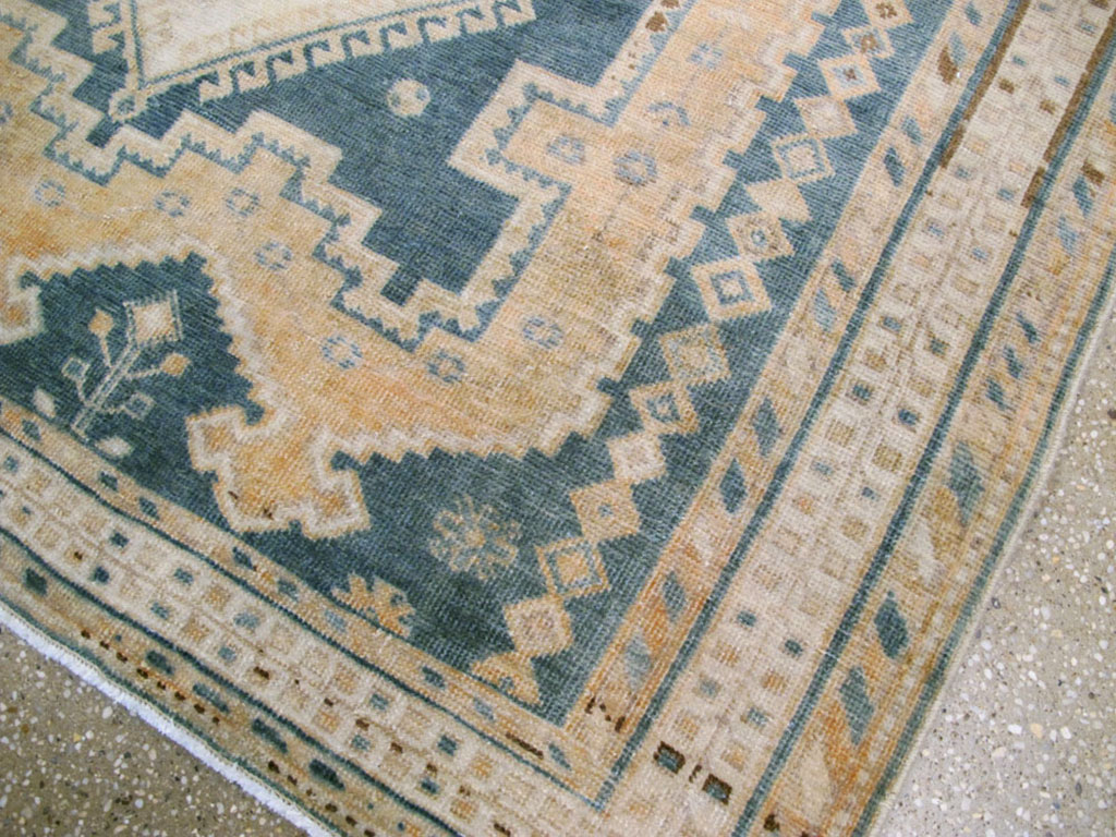 Vintage Persian Afshar Rug, No.27197 - Staging