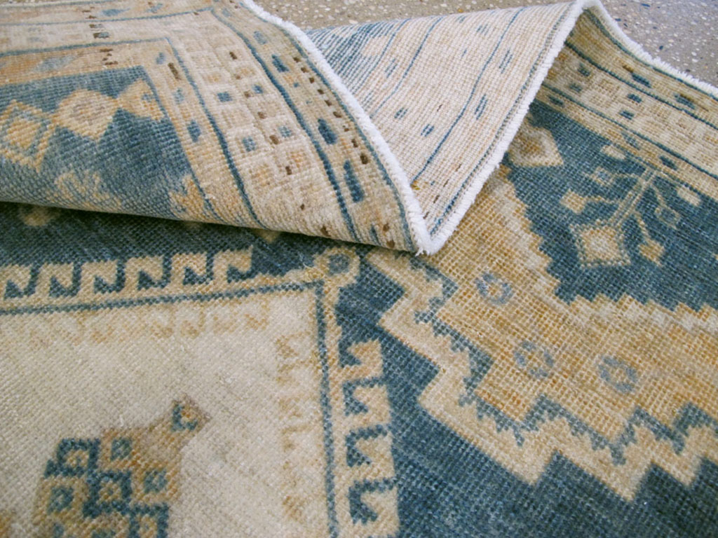 Vintage Persian Afshar Rug, No.27197 - Staging