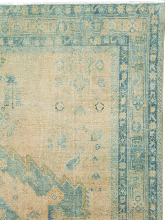 Vintage Persian Afshar Rug, No.27203 - Staging