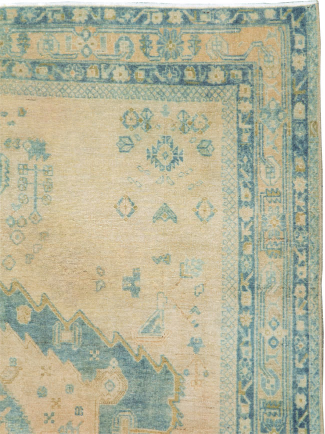 Vintage Persian Afshar Rug, No.27203 - Staging