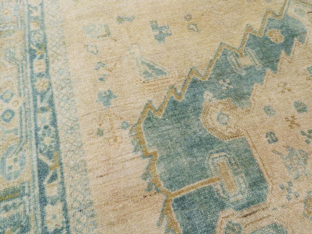 Vintage Persian Afshar Rug, No.27203 - Staging