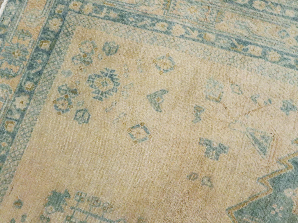 Vintage Persian Afshar Rug, No.27203 - Staging