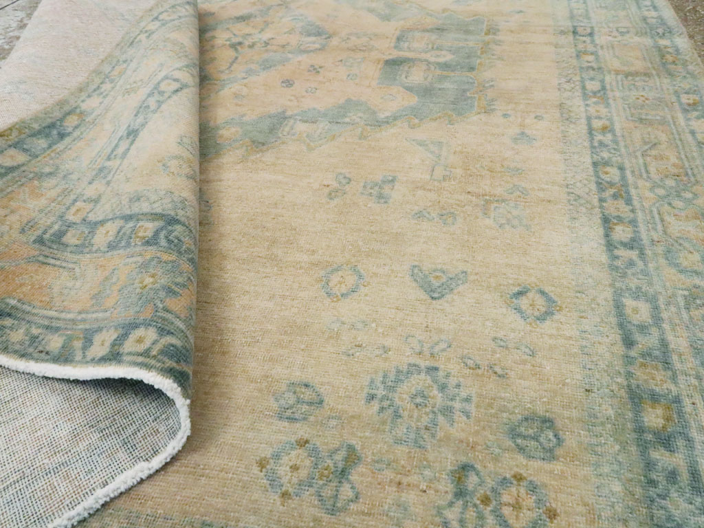 Vintage Persian Afshar Rug, No.27203 - Staging