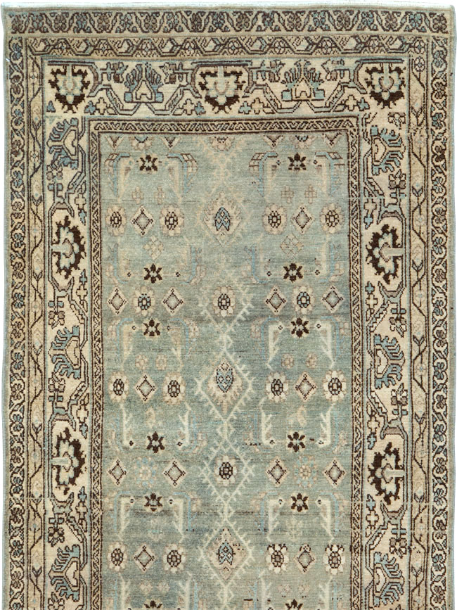 Vintage Persian Malayer Runner, No.27204 - Staging