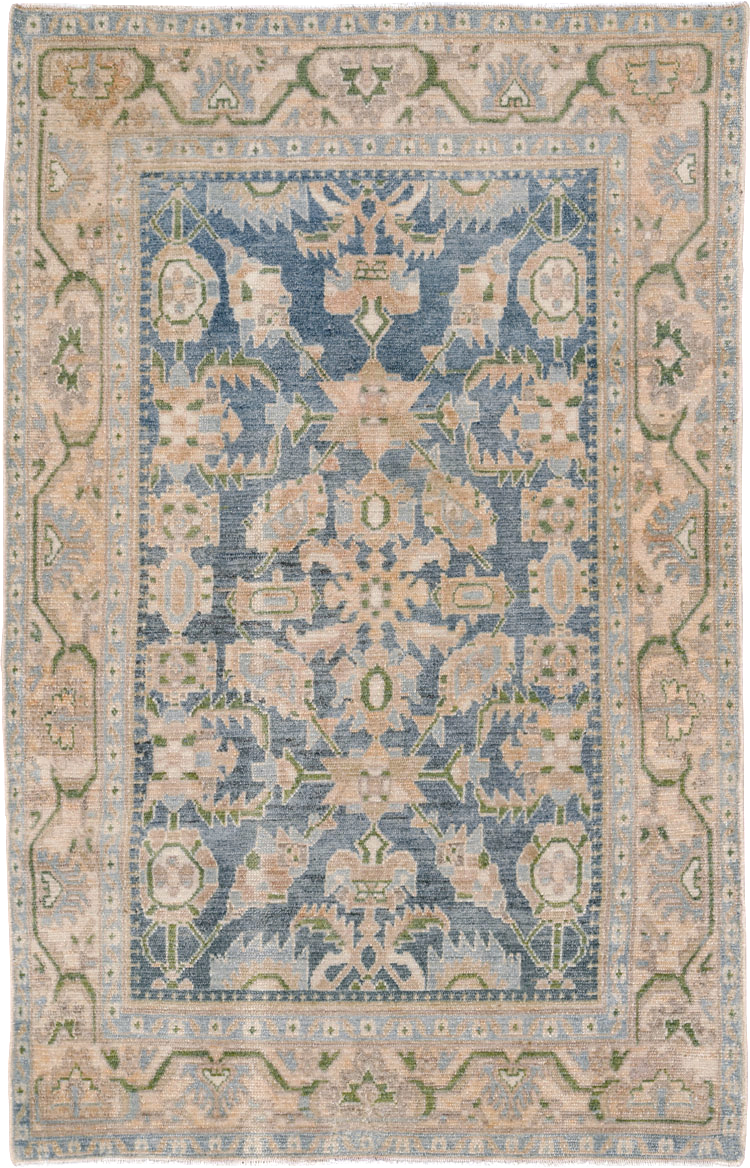 Vintage Persian Malayer Rug, No.27205 - Staging