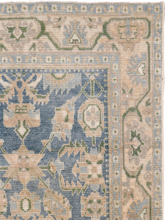 Vintage Persian Malayer Rug, No.27205 - Staging