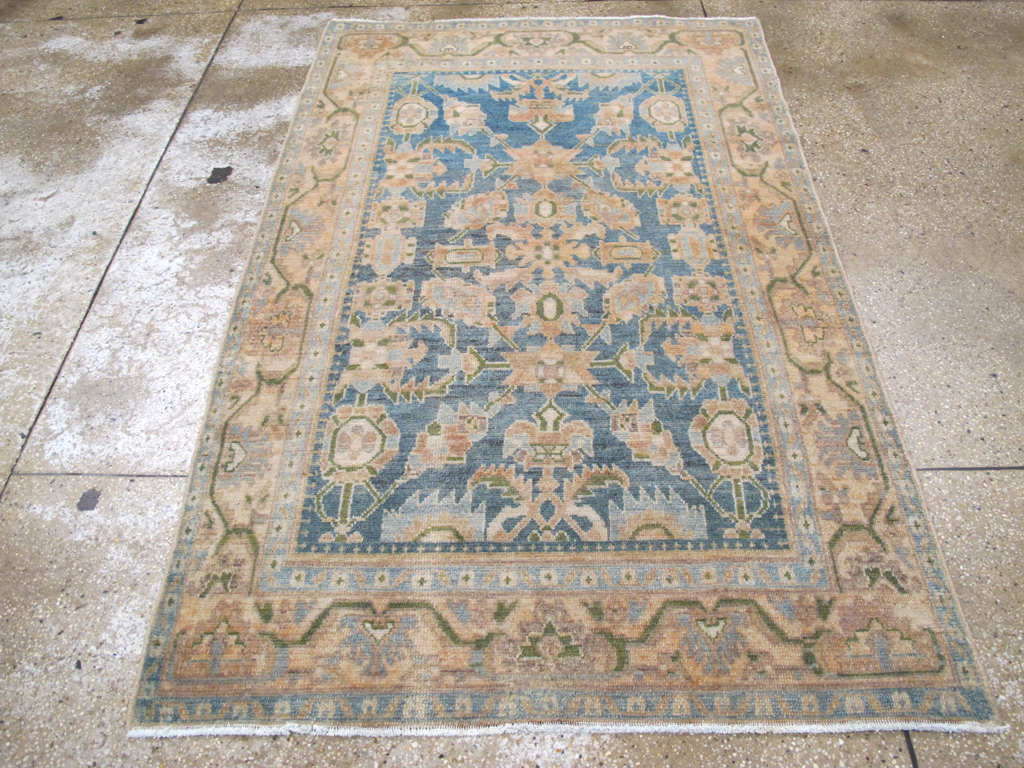 Vintage Persian Malayer Rug, No.27205 - Staging