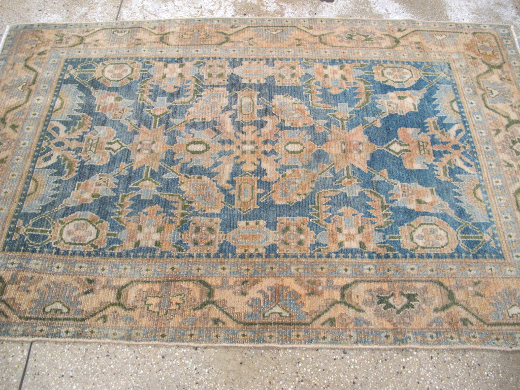 Vintage Persian Malayer Rug, No.27205 - Staging