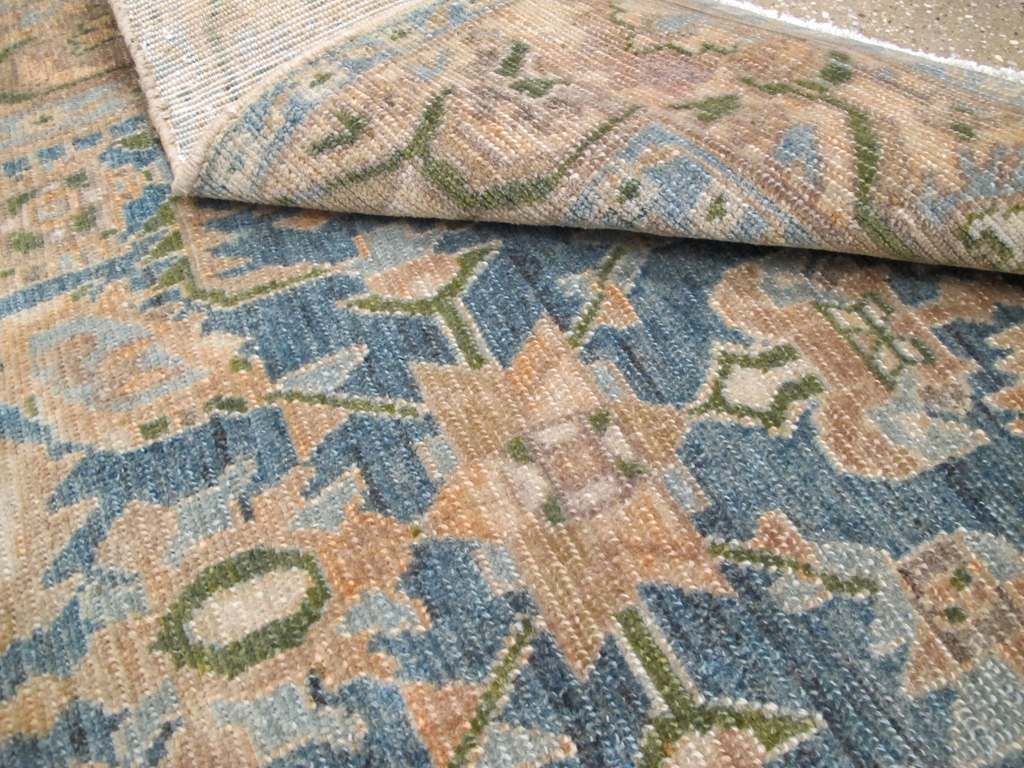 Vintage Persian Malayer Rug, No.27205 - Staging