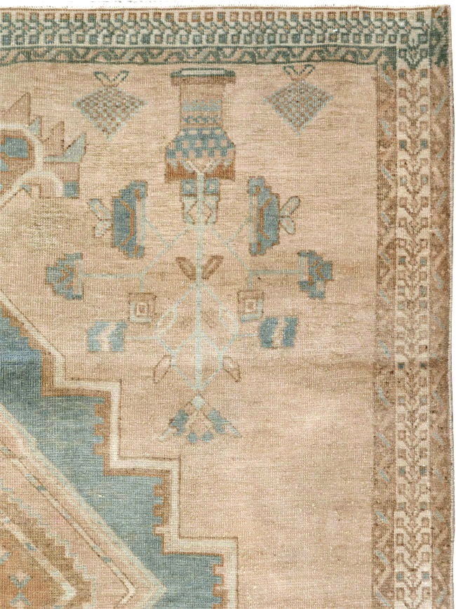 Vintage Persian Afshar Rug, No.27206 - Staging